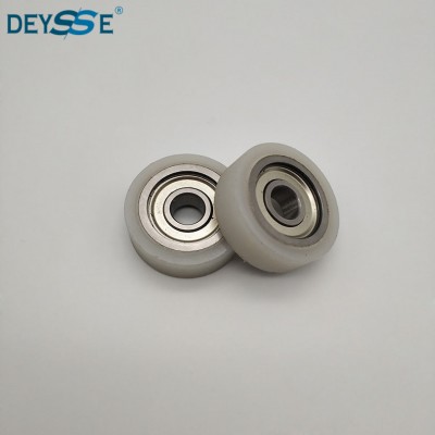 Chain nylon roller aluminum door wheel made in china for schin*dler